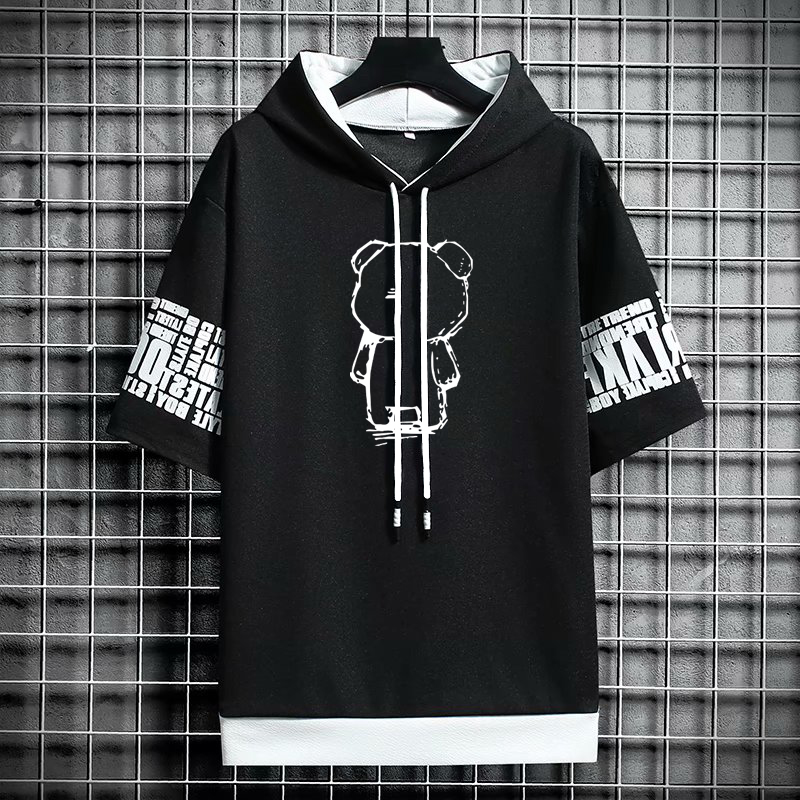 Outdoor Sport Hoodie - T Shirt for Men Clothing Streetwear