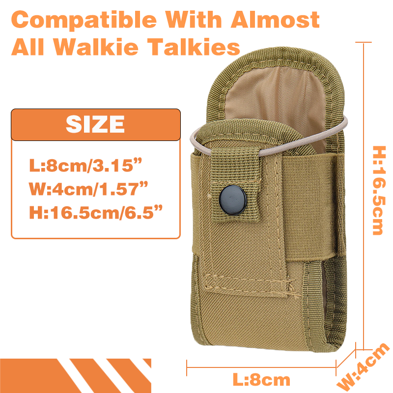Tactical Walkie Talkie Pouch T – обзор и цена Outdoor Sport Bag