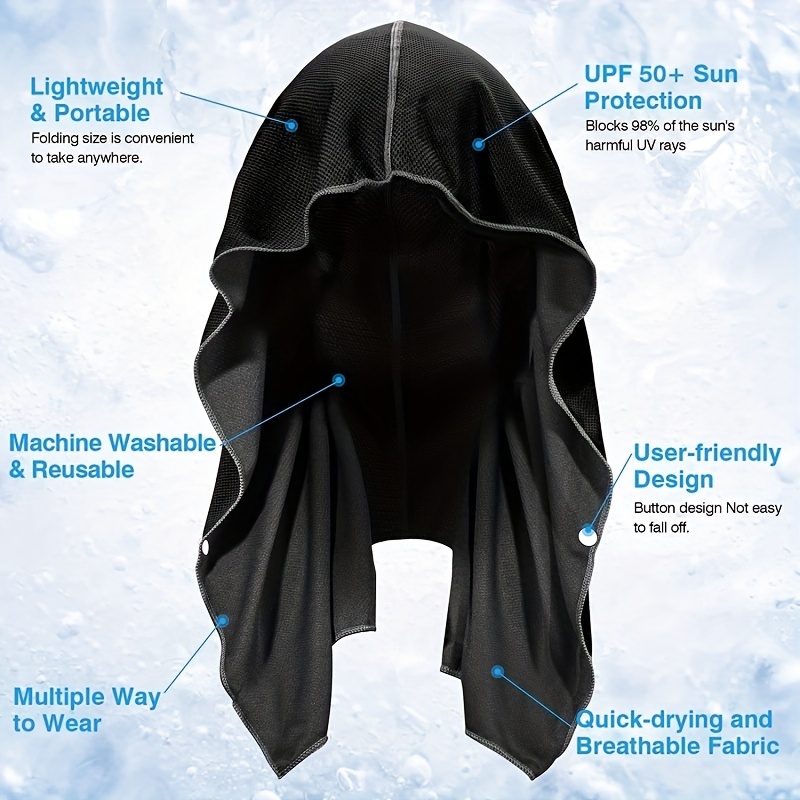Cooling Hoodie Towel Beach Cam – обзор и цена Outdoor Sport Hoodie