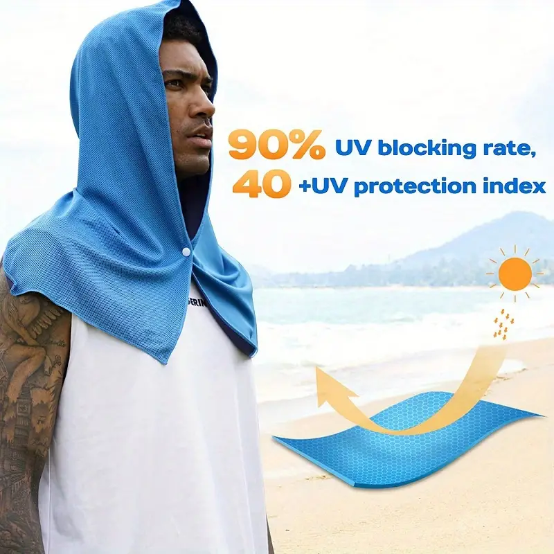 Cooling Hoodie Towel Beach Cam – обзор и цена Outdoor Sport Hoodie