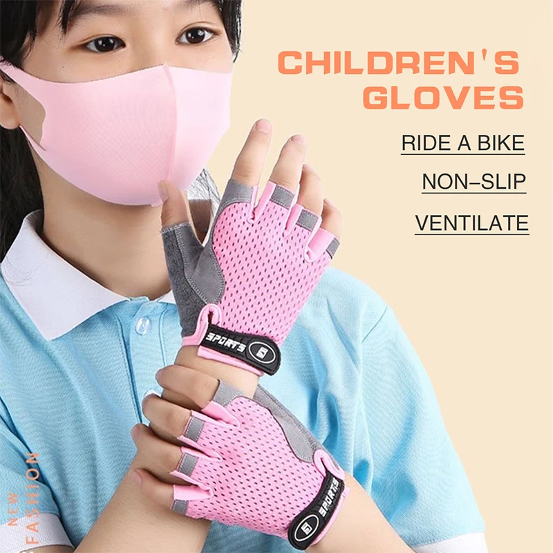Kids Half Finger Sports Cyclin – обзор и цена Outdoor Sport Gloves