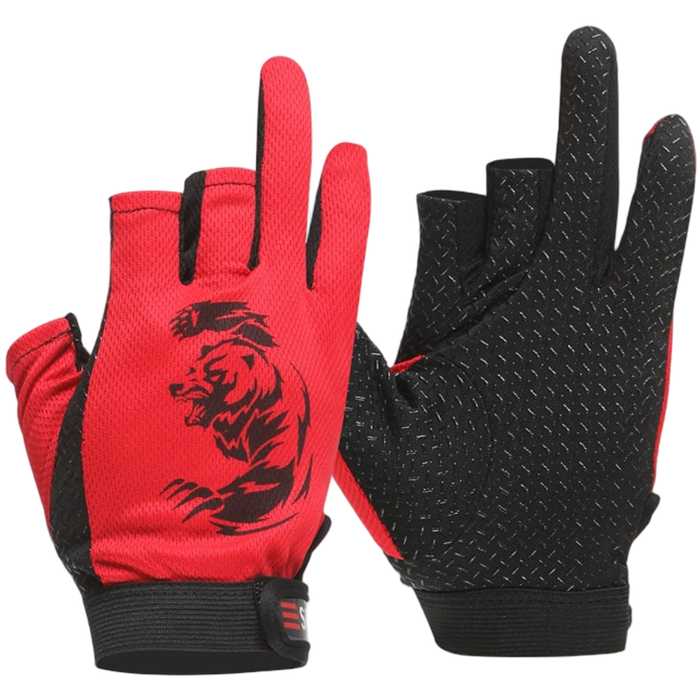 Fishing Gloves 3 Fingers Cut G – обзор и цена Outdoor Sport Gloves