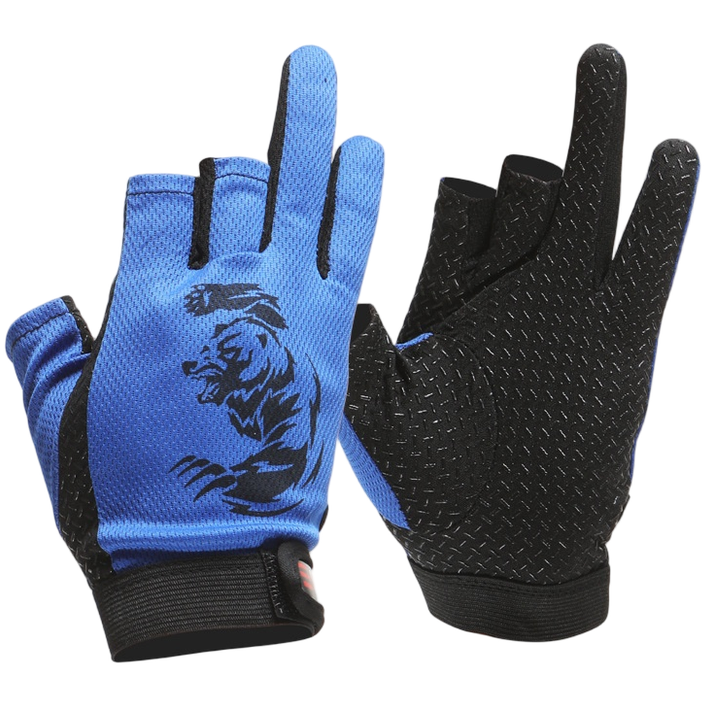 Fishing Gloves 3 Fingers Cut G – обзор и цена Outdoor Sport Gloves