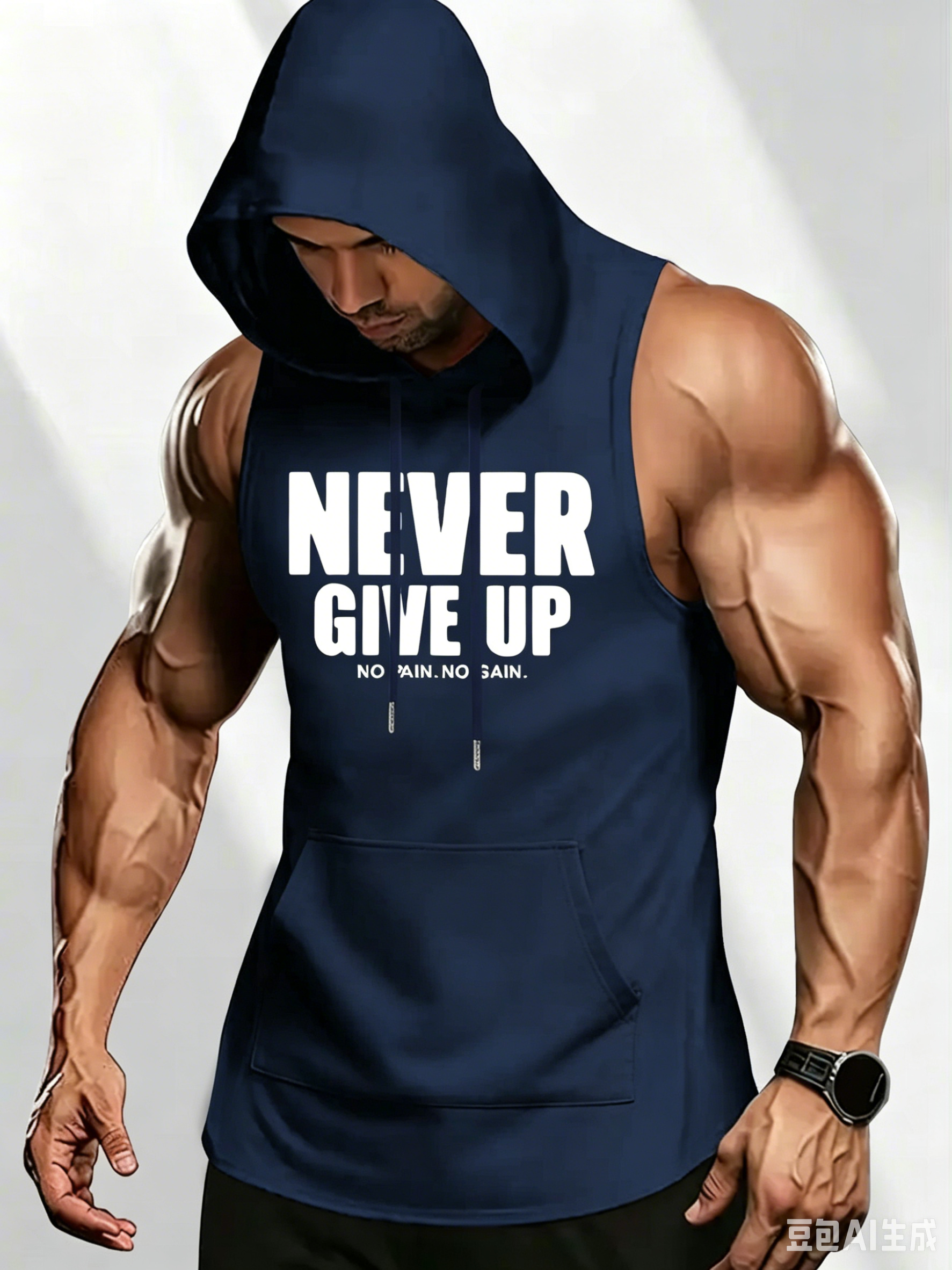 Men's Old School Gym Print Sle – обзор и цена Outdoor Sport Hoodie