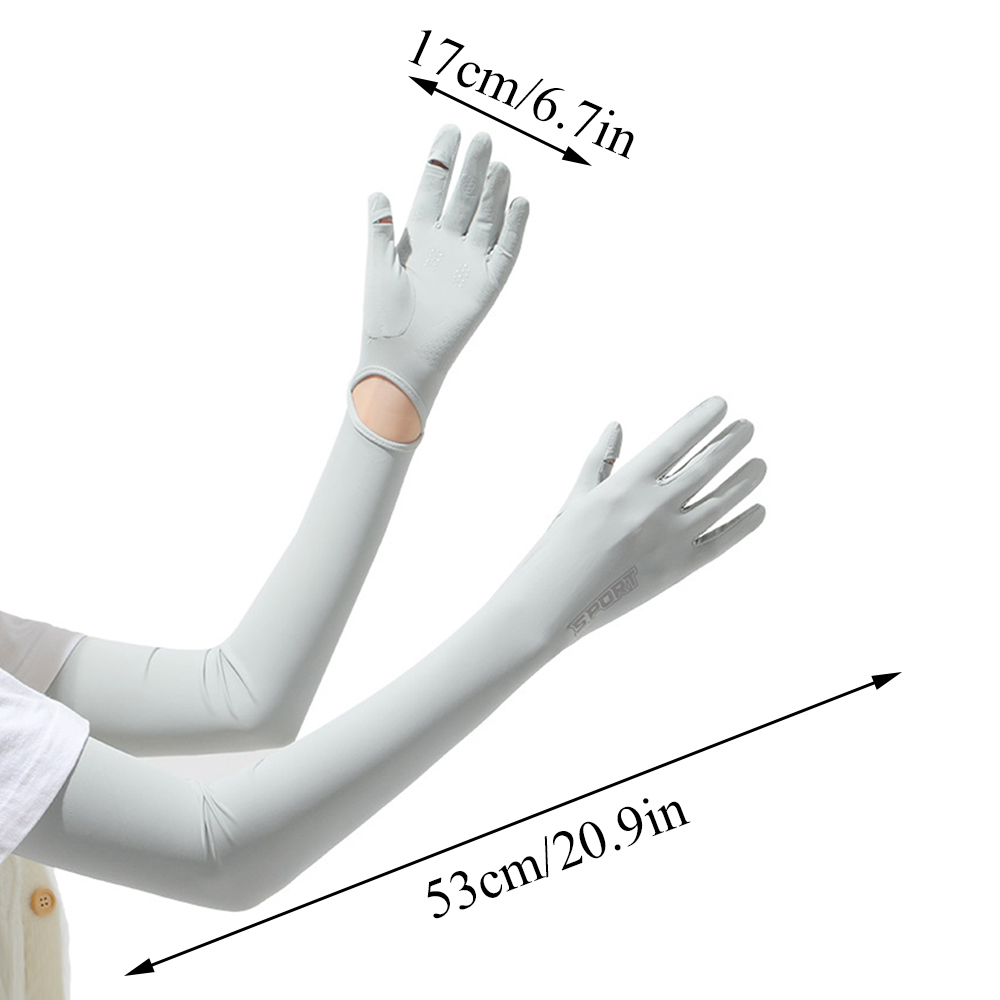 Ice Silk Sunscreen Sleeve Wome – обзор и цена Outdoor Sport Gloves