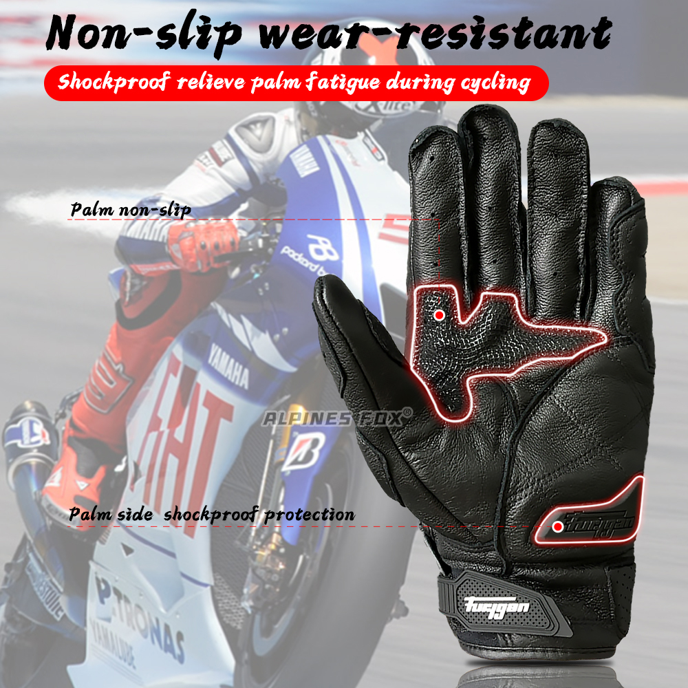 AFS 6 Motorcycle Leather Glove – обзор и цена Horse Riding Glove