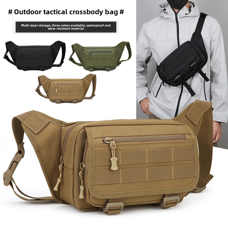 Men's Tactical Fanny Pack Nylo – обзор и цена Outdoor Sport Bag