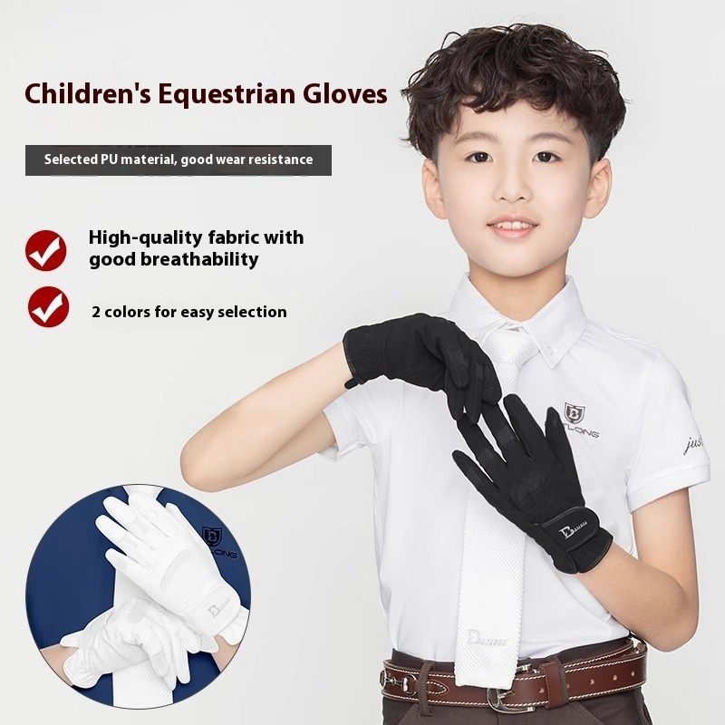 Children's Equestrian Gloves,  – обзор и цена Horse Riding Glove