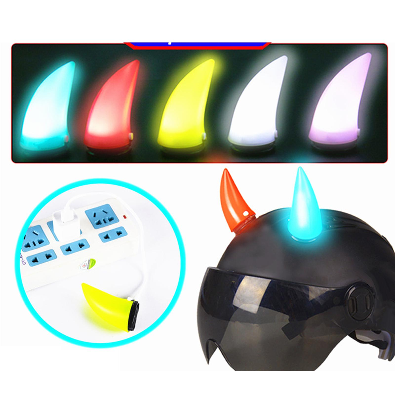 Detachable Devil Horn Light Up – обзор и цена Outdoor Sport Using A Bike