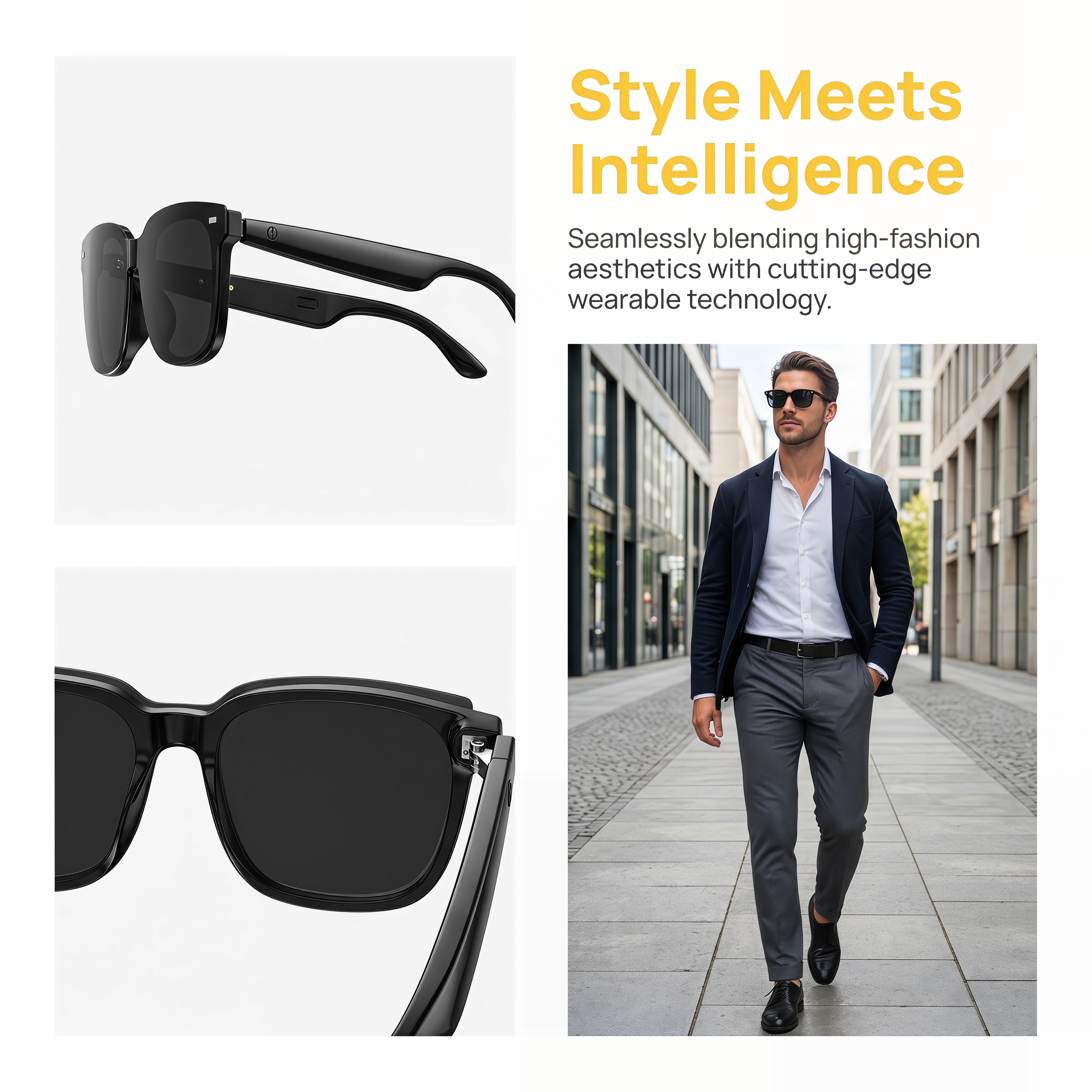 AI Open-Ear Bluetooth Glasses  – обзор и цена Outdoor Sport Bag