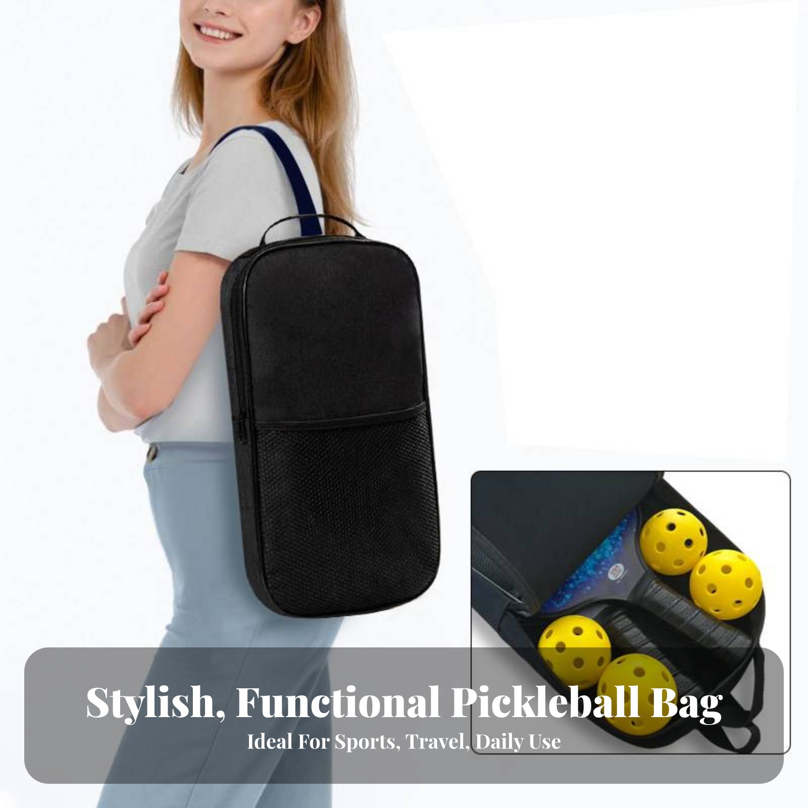 Pickleball Paddle Bag Large Ca – обзор и цена Outdoor Sports Accessories