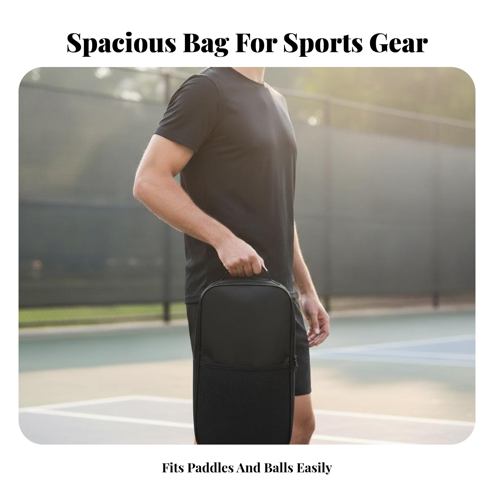 Pickleball Paddle Bag Large Ca – обзор и цена Outdoor Sports Accessories