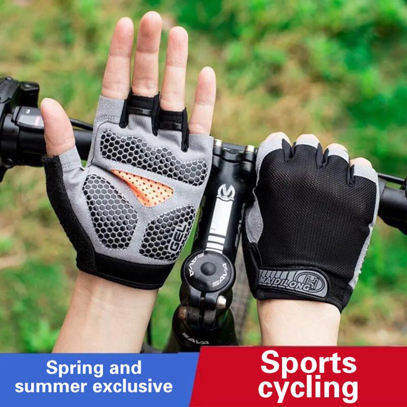 Half Finger Cycling Gloves Men – обзор и цена Outdoor Sport Gloves