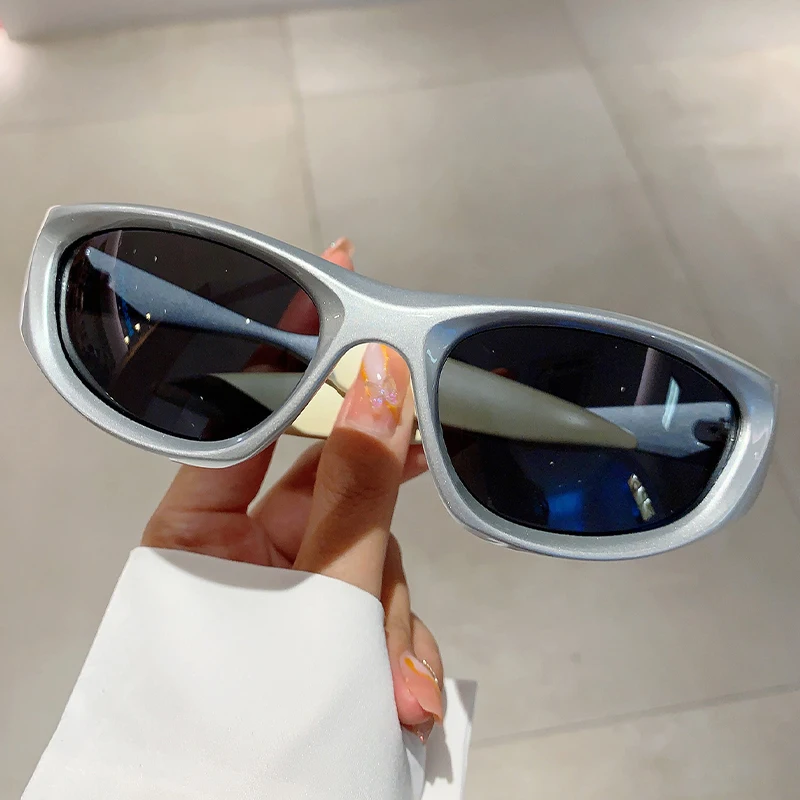 Y2K Punk Sunglasses Men New Ou – обзор и цена Outdoor Sports Accessories