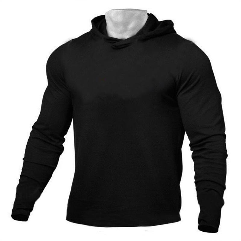 Plain Mens Hooded T-shirts Spr – обзор и цена Outdoor Sport Hoodie