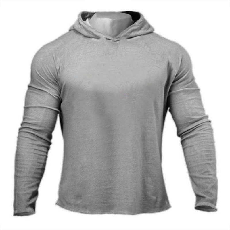 Plain Mens Hooded T-shirts Spr – обзор и цена Outdoor Sport Hoodie