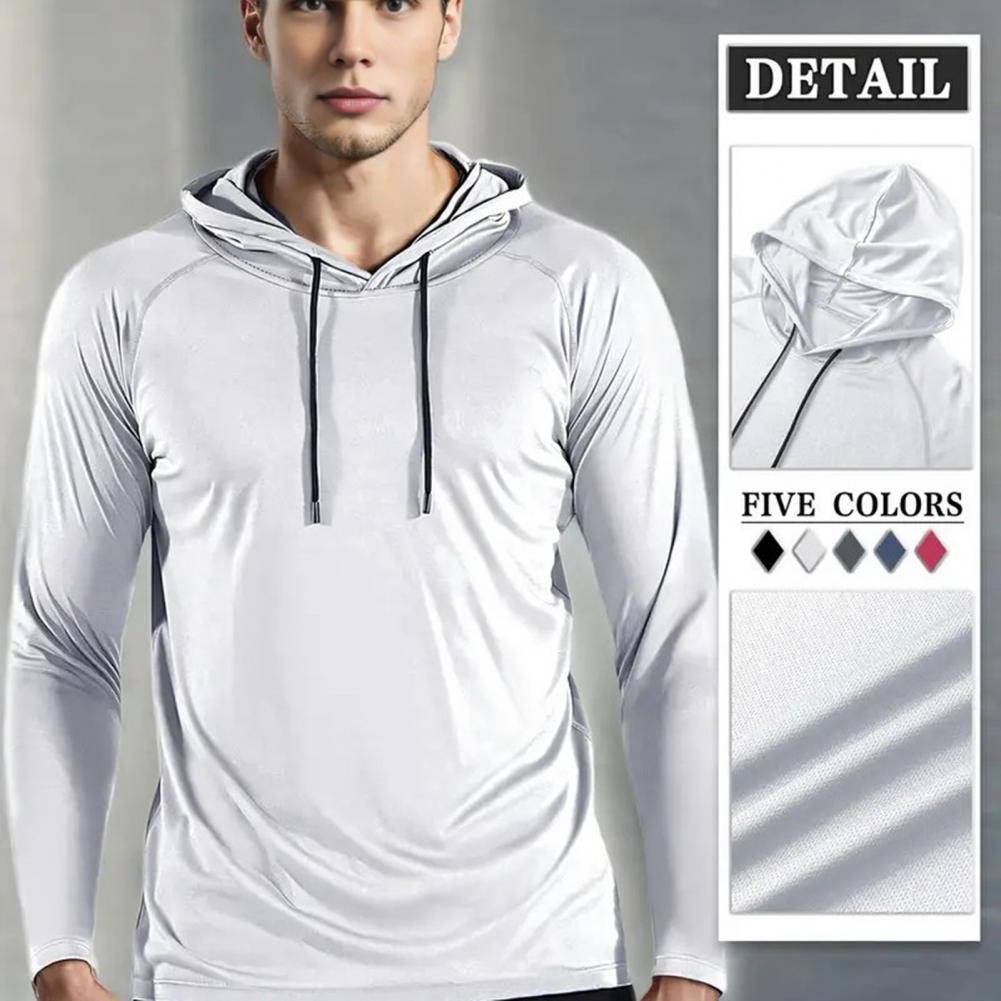 Men's Quick Dry Long Sleeve Ho – обзор и цена Outdoor Sport Hoodie