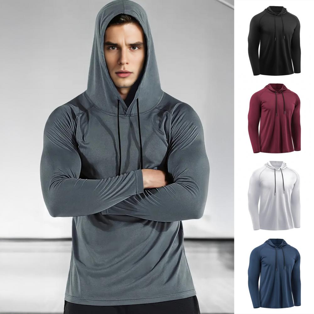 Men's Quick Dry Long Sleeve Ho – обзор и цена Outdoor Sport Hoodie