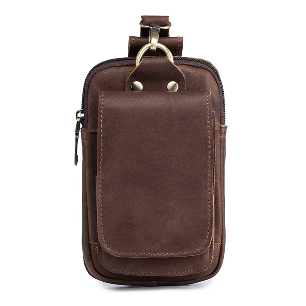 Vintage Cow Leather Belt Bag P – обзор и цена Outdoor Sport Bag