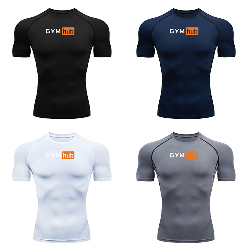 Gym Hub Printed Men's Compress – обзор и цена Outdoor Sport.Hub