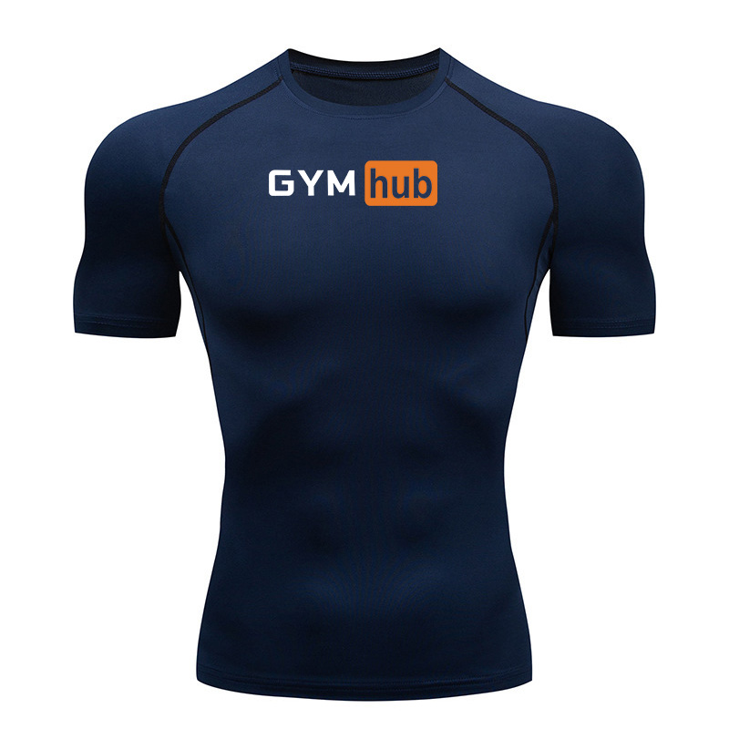 Gym Hub Printed Men's Compress – обзор и цена Outdoor Sport.Hub