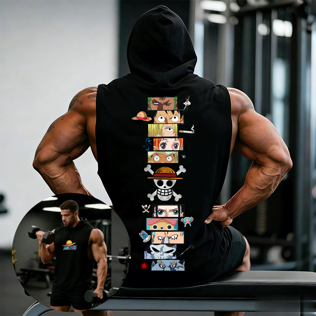 One Piece Anime Hoodie Sleevel – обзор и цена Outdoor Sport Hoodie