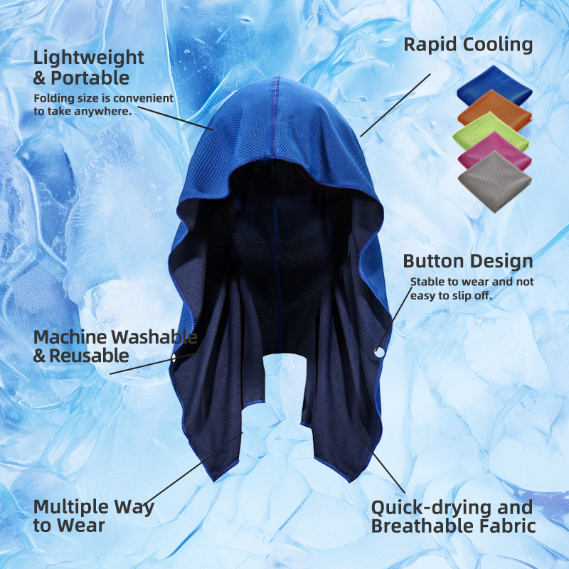 Cooling Hoodie Towel- Hood Tow – обзор и цена Outdoor Sport Hoodie
