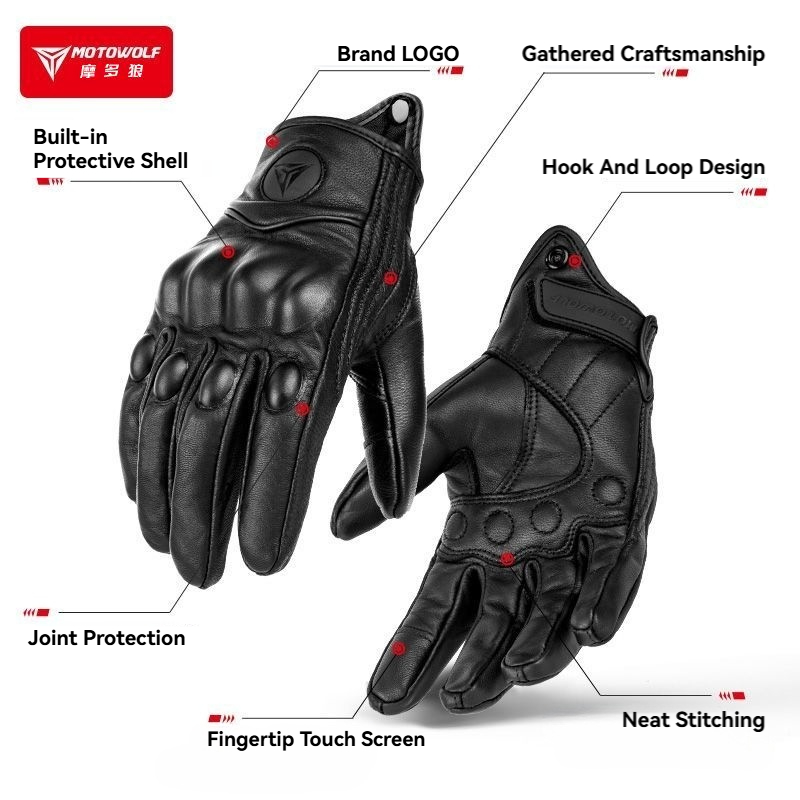 MOTOWOLF Motorcycle Gloves Men – обзор и цена Horse Riding Glove