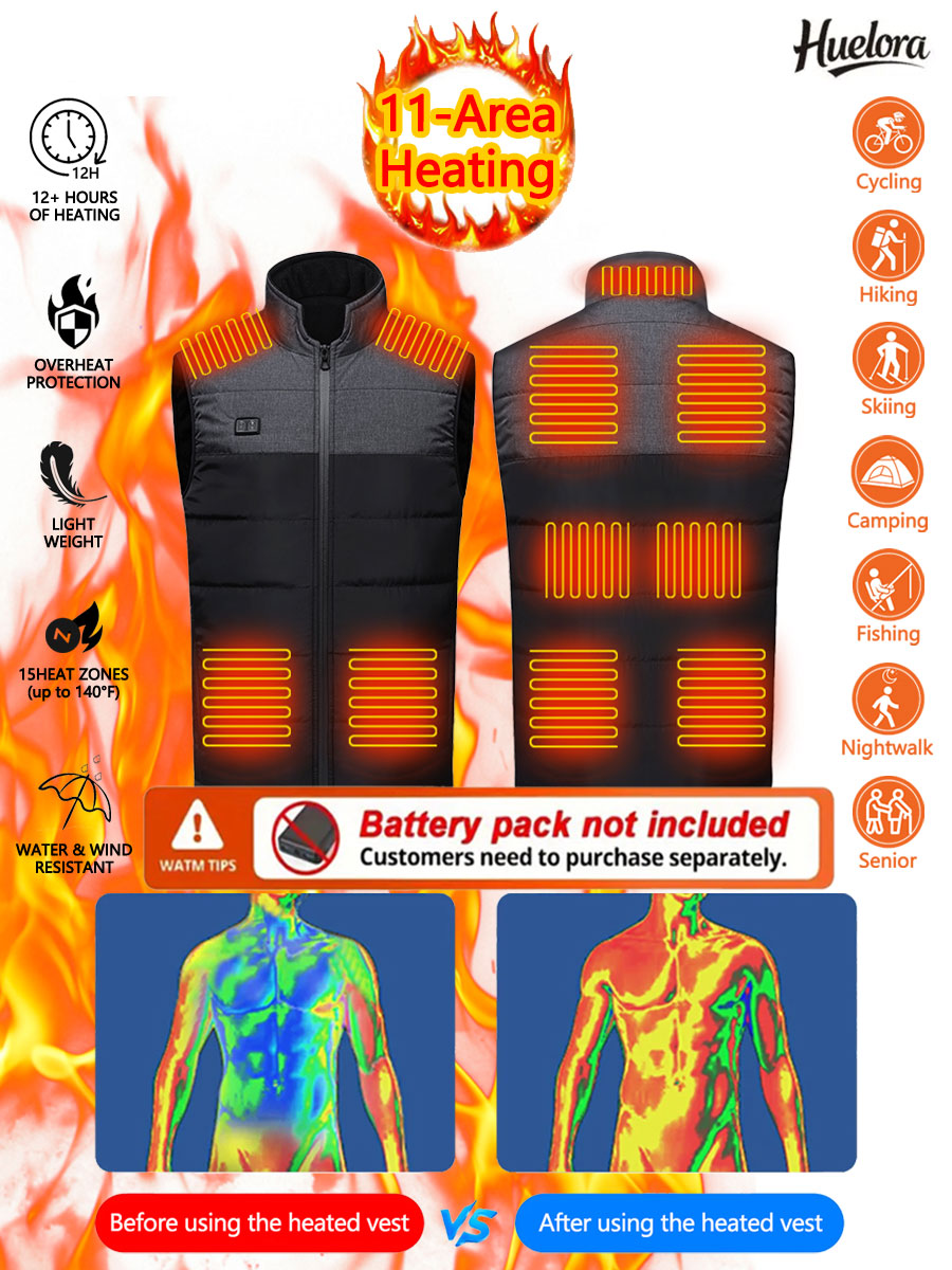 11 Area Heated Stand-collar Ve – обзор и цена Outdoor Sport Coat